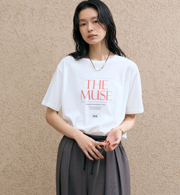 Doux archives「ＴＨＥ　ＭＵＳＥ　Ｔｅｅ」|Tシャツ・カットソー|OFF WHITE