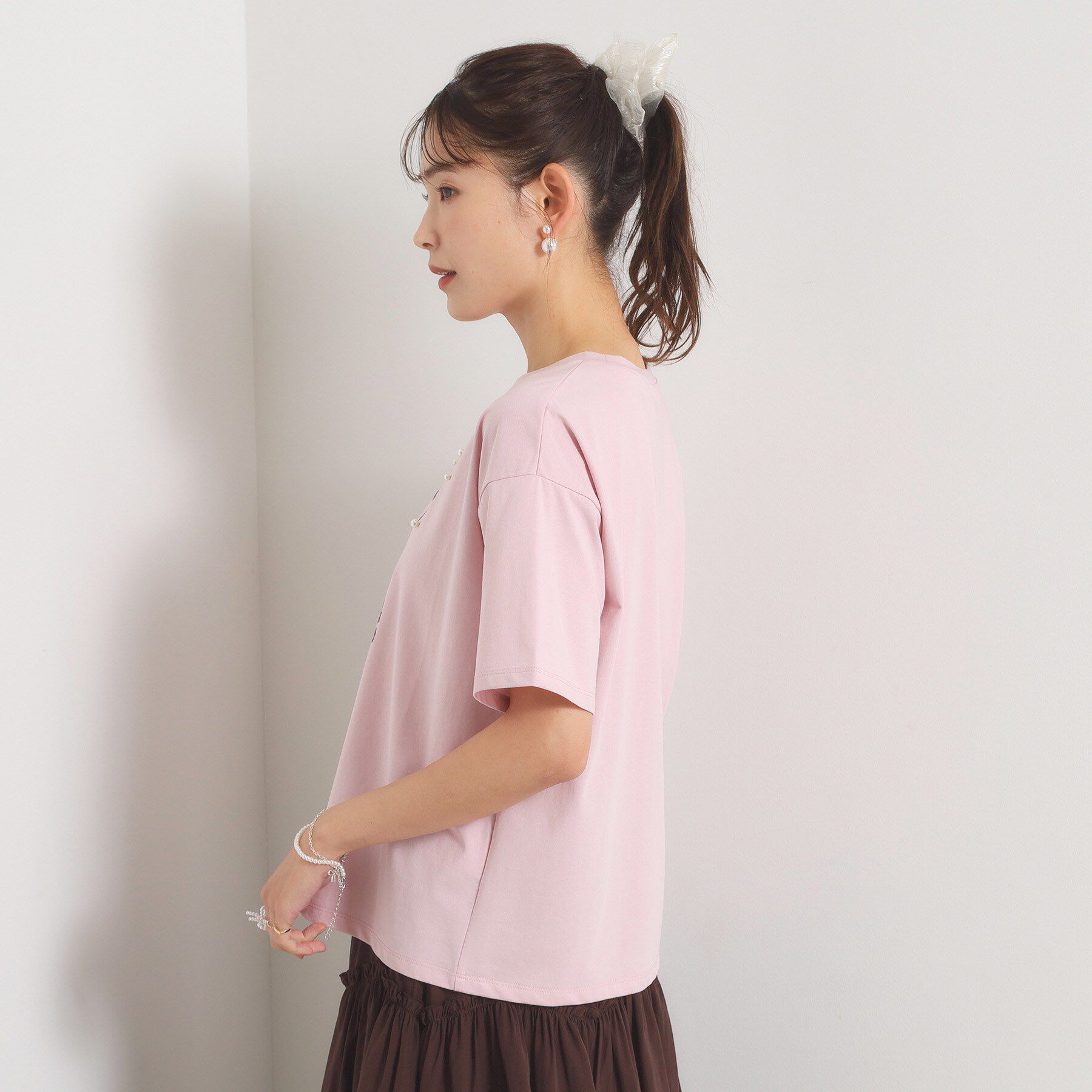 ITS&rsquo;DEMO「<Philly chocolateコラボ>キャットプリントTシャツ」|Tシャツ・カットソー|