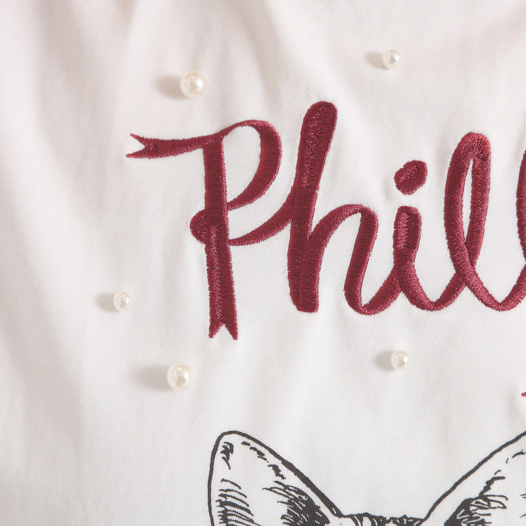 ITS&rsquo;DEMO「<Philly chocolateコラボ>キャットプリントTシャツ」|Tシャツ・カットソー|
