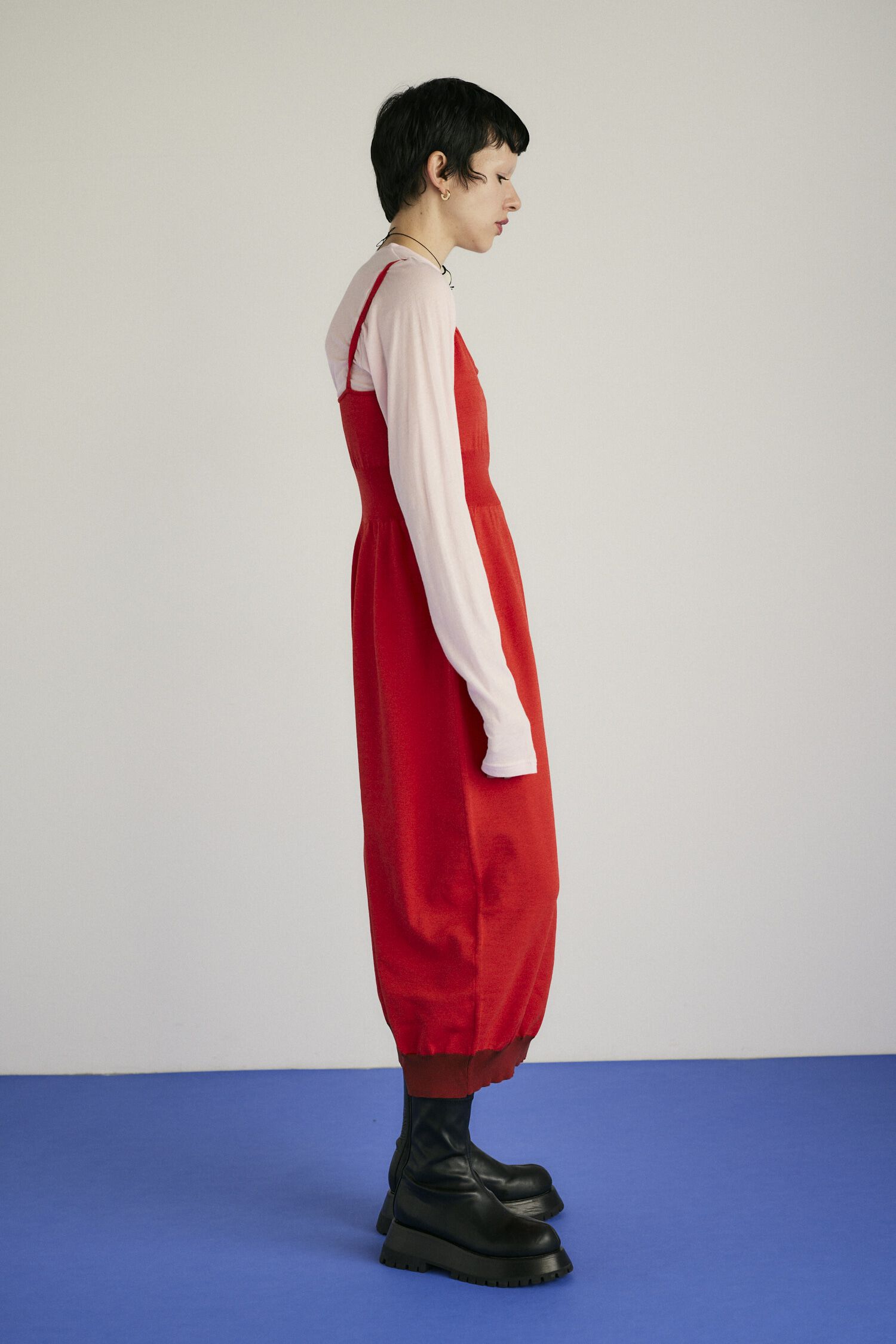 HeRIN.CYE「Waist shape knit dress」|ワンピース|