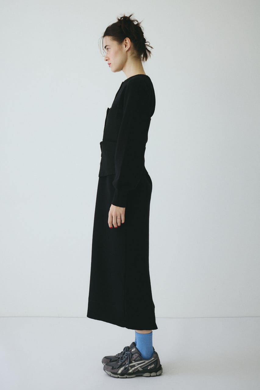 HeRIN.CYE「Layered knit dress」|ワンピース|