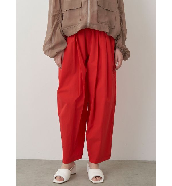 ELENDEEK「EASY TUCK COCOON PT」|その他|レッド