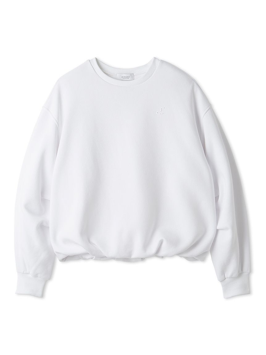 emmi atelier「【W&T】裏起毛バルーンスウェット/オーバーサイズ【セットアップ対応】」|スウェット・ジャージ|