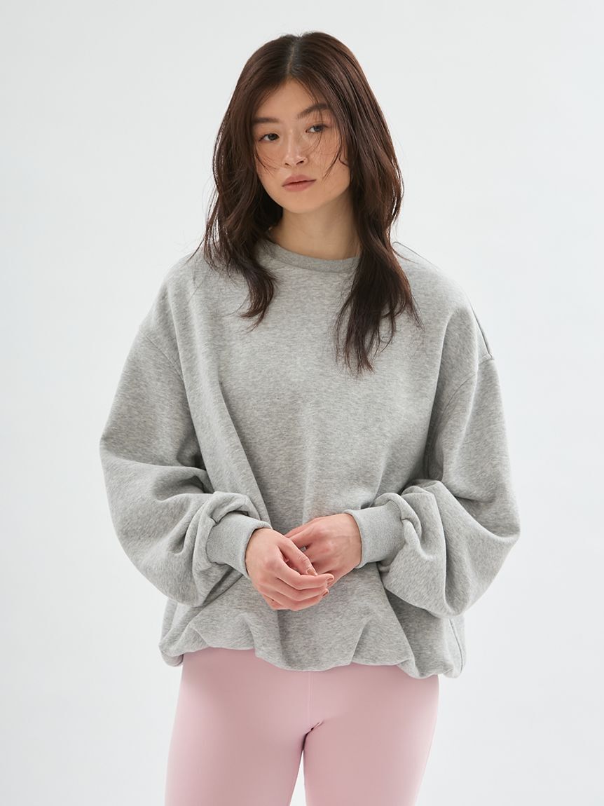 emmi atelier「【W&T】裏起毛バルーンスウェット/オーバーサイズ【セットアップ対応】」|スウェット・ジャージ|GRY