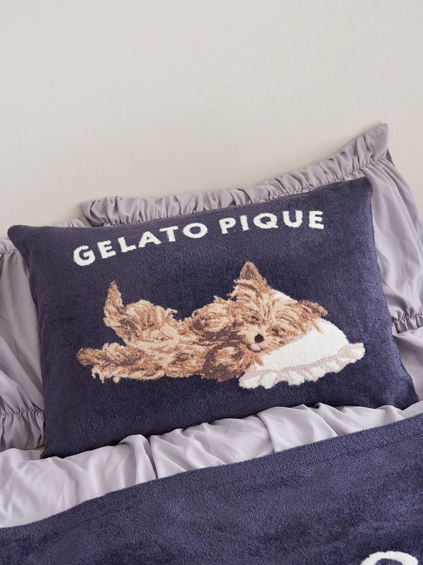 gelato pique Sleep「【Sleep】ヨークシャーテリアジャガードピローケース」|その他|NVY