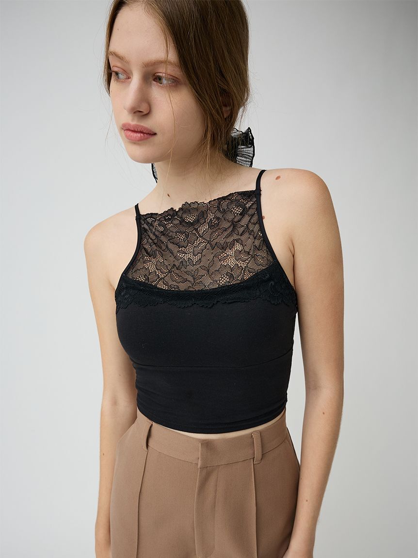 LILY BROWN Lingerie「【LILY BROWN Lingerie】ハイフロントレースブラレット」|インナー|