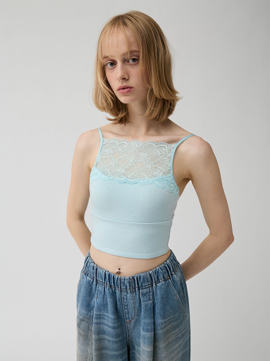 LILY BROWN Lingerie「【LILY BROWN Lingerie】ハイフロントレースブラレット」|インナー|