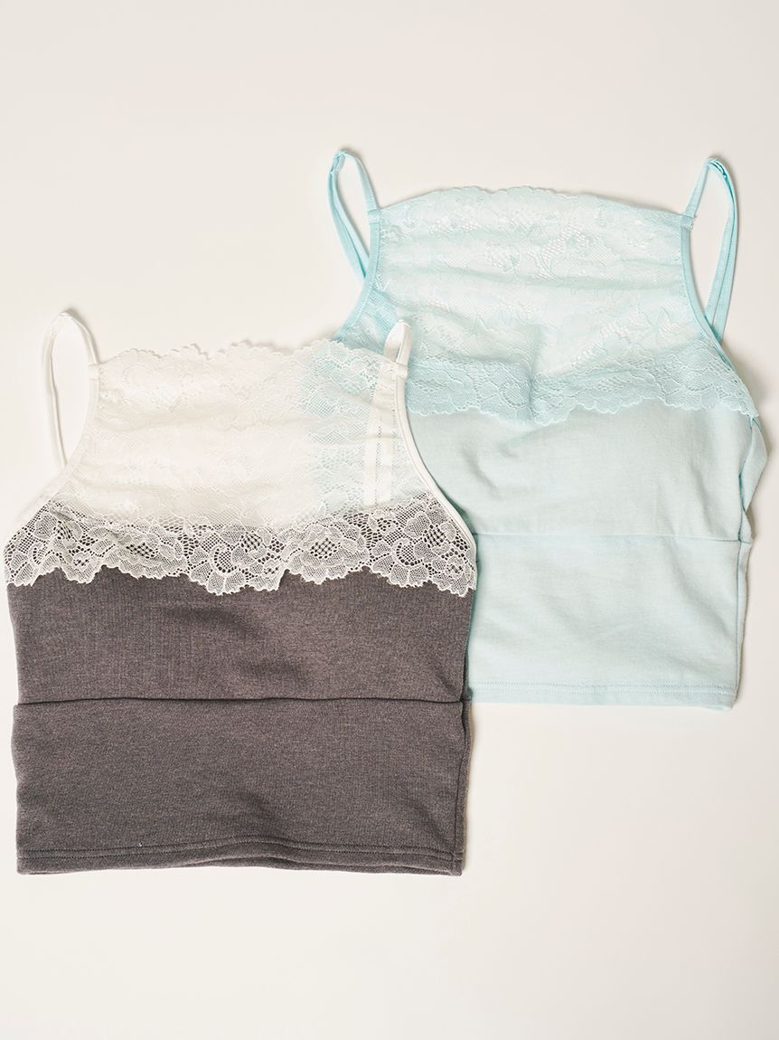 LILY BROWN Lingerie「【LILY BROWN Lingerie】ハイフロントレースブラレット」|インナー|