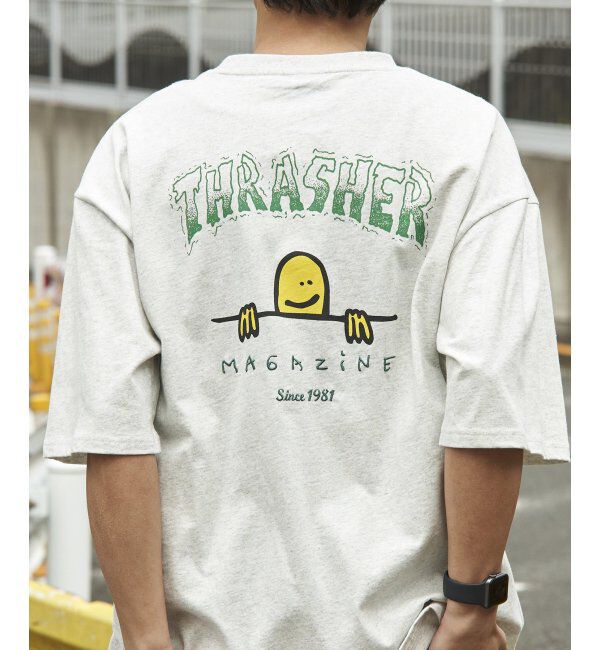 VENCE share style「THRASHER スラッシャー マークゴンザレスロゴＴシャツ」|Tシャツ・カットソー|