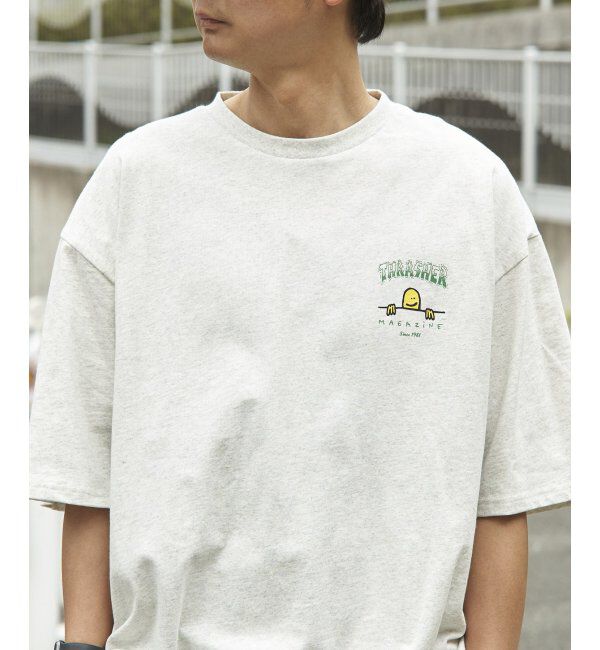VENCE share style「THRASHER スラッシャー マークゴンザレスロゴＴシャツ」|Tシャツ・カットソー|