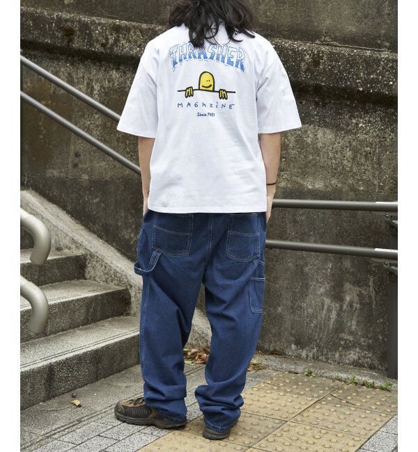 VENCE share style「THRASHER スラッシャー マークゴンザレスロゴＴシャツ」|Tシャツ・カットソー|