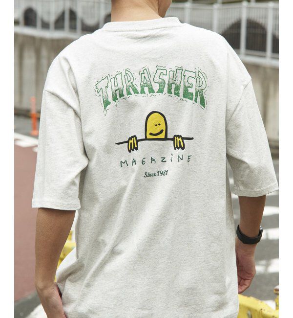 VENCE share style「THRASHER スラッシャー マークゴンザレスロゴＴシャツ」|Tシャツ・カットソー|