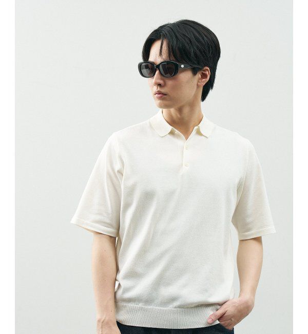  「Zoff｜STUDIO SEVEN｜オーバル型 サングラス 横長｜太縁フレーム｜カラーレンズ｜紫外線防止 UVカット」|サングラス|