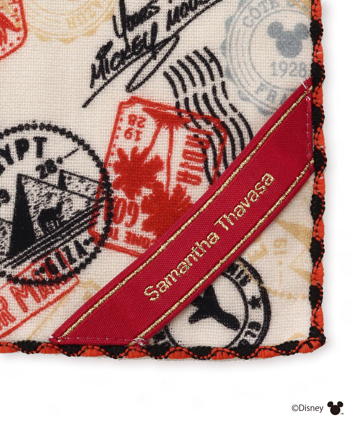Samantha Thavasa「「ミッキー＆ミニー」TRAVELコレクション ハンカチ」|その他|