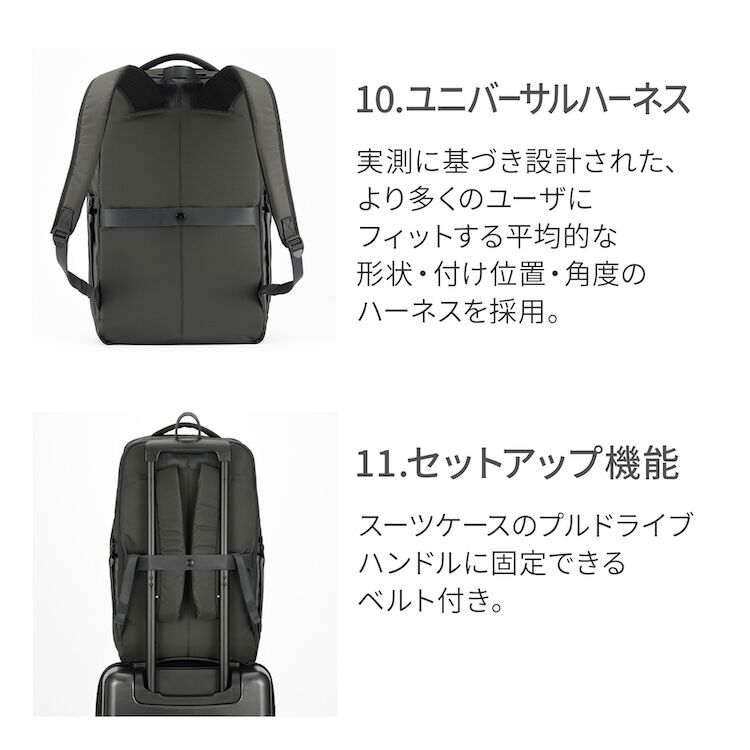 ace.「リュックサック ビジネス B4サイズ 15.6インチPC収納  2気室 エキスパンド ace./エース ネフィル 20092」|リュック|