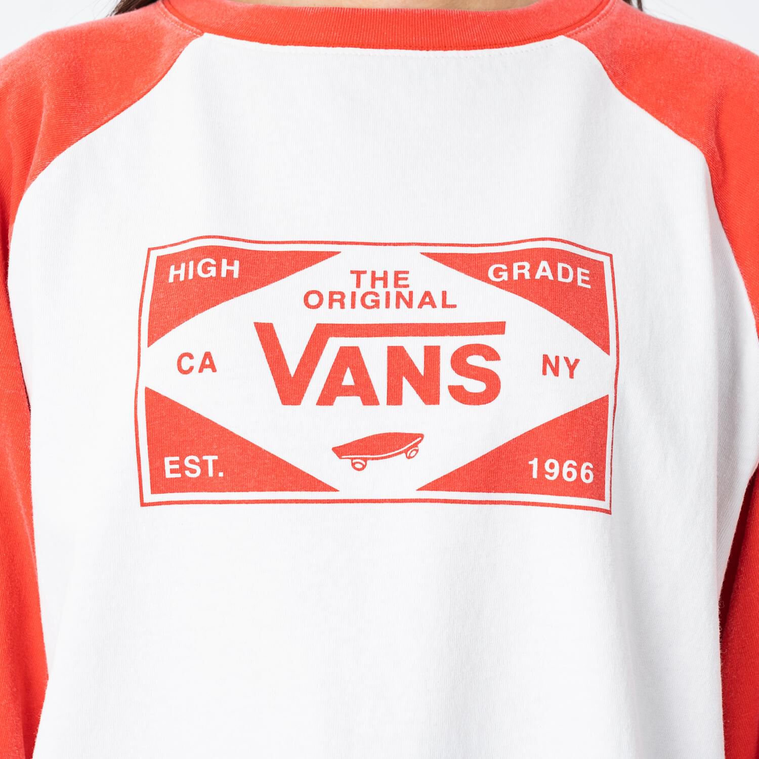 VANS「【VANSｱﾊﾟﾚﾙ(WJ)】W HIGH GRADE PT RAGLAN LS T」|Tシャツ・カットソー|