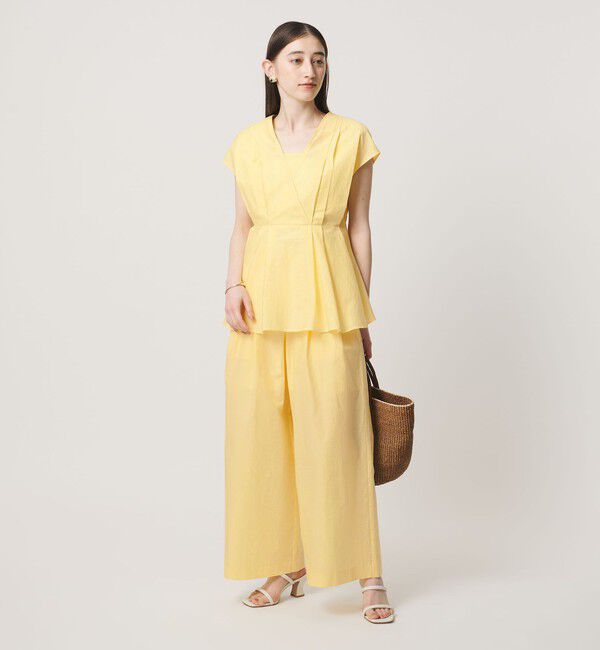 UNITED ARROWS「MANTECO POP ワイドパンツ」|スラックス|