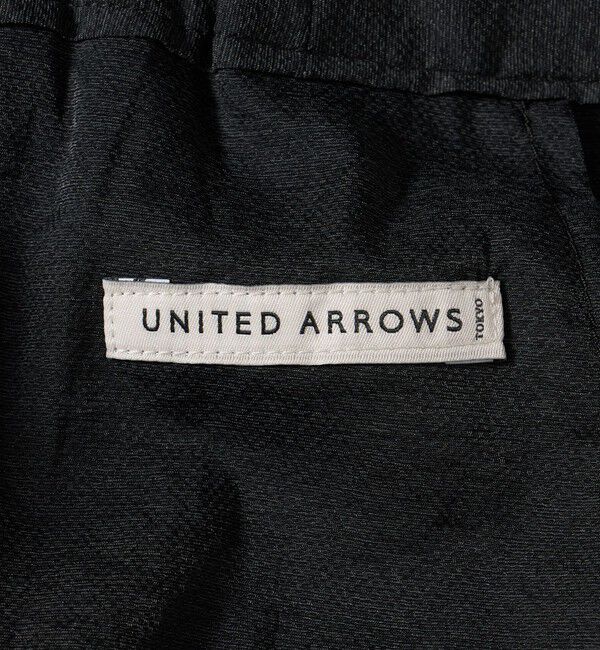 UNITED ARROWS「ウェザーコンフォート メランジ 2プリーツ バルーンパンツ 撥水 ヨコストレッチ」|チノ|