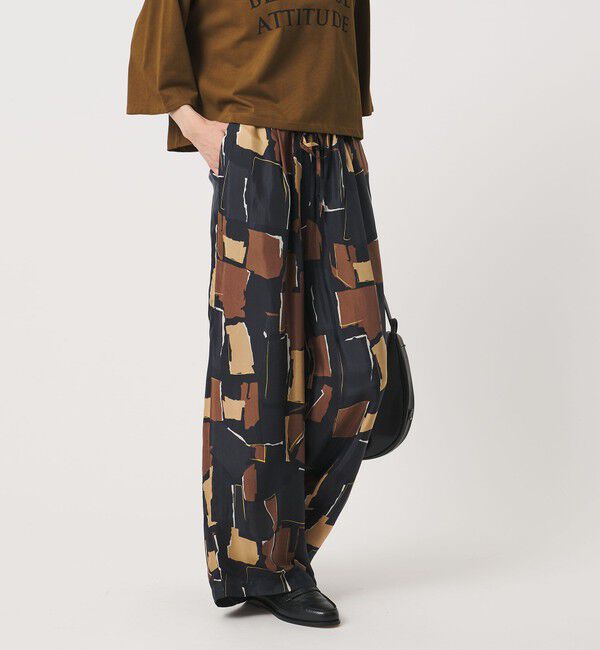 UNITED ARROWS「＜SACRA＞ジオメトリック プリント パンツ」|その他|