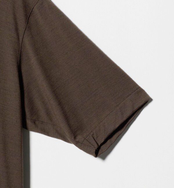 UNITED ARROWS green label relaxing「ウールナイロン テーラード クルーネック Tシャツ ウールT」|Tシャツ・カットソー|