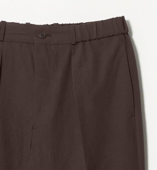 UNITED ARROWS green label relaxing「A+ air ポリエステル 空羽 リラックス イージー 1プリーツ スラックス セットパンツ -吸水速乾・通気性-」|スラックス|