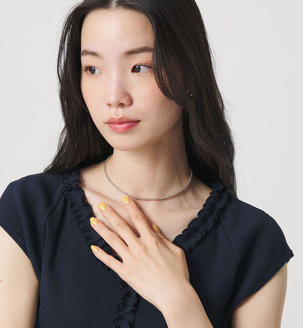 BEAUTY&YOUTH UNITED ARROWS「＜ERICKA NICOLAS BEGAY＞SHINY 3mmボール ネックレス/35cm」|ネックレス|