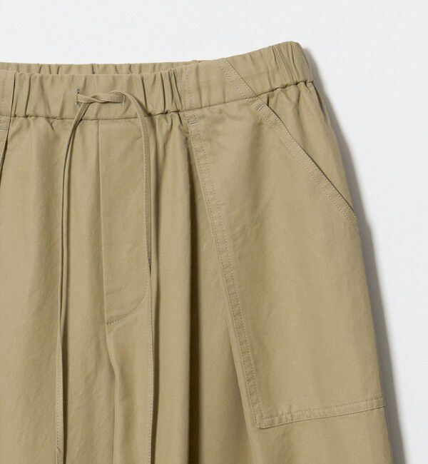 BEAUTY&YOUTH UNITED ARROWS「タック パッチポケット ドローストリング パンツ」|その他|
