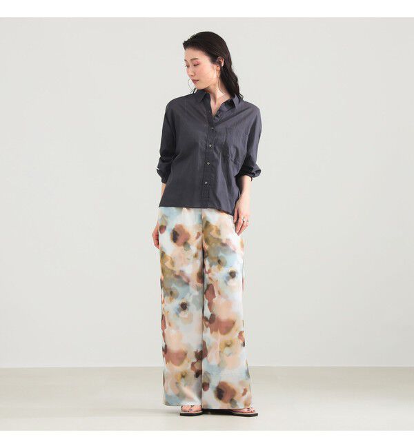 Demi-Luxe BEAMS 「KHADI オーバー ショート シャツ」|シャツ・ブラウス|