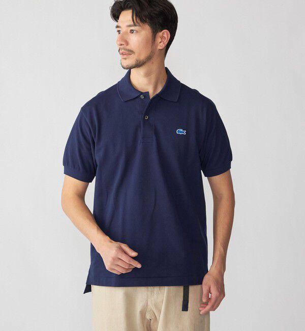 SHIPS「【SHIPS別注】LACOSTE: NEW 70's ドロップテイル ポロシャツ」|Tシャツ・カットソー|