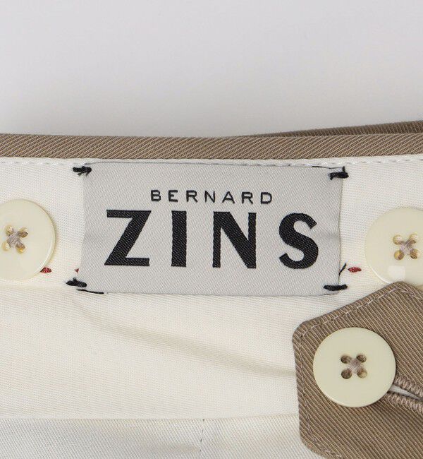 SHIPS「BERNARD ZINS: HUGO コットン チノ トラウザーズ」|チノ|