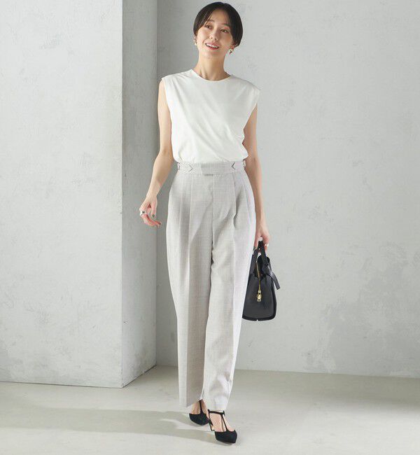 SHIPS for women「〈手洗い可能〉SORONA(R) 2WAY タンクトップ」|タンクトップ|