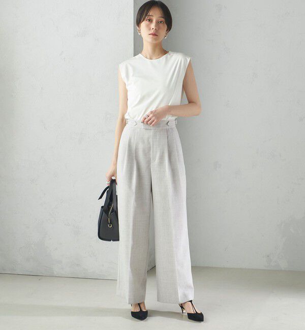 SHIPS for women「〈手洗い可能〉SORONA(R) 2WAY タンクトップ」|タンクトップ|