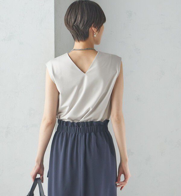 SHIPS for women「〈手洗い可能〉SORONA(R) 2WAY タンクトップ」|タンクトップ|