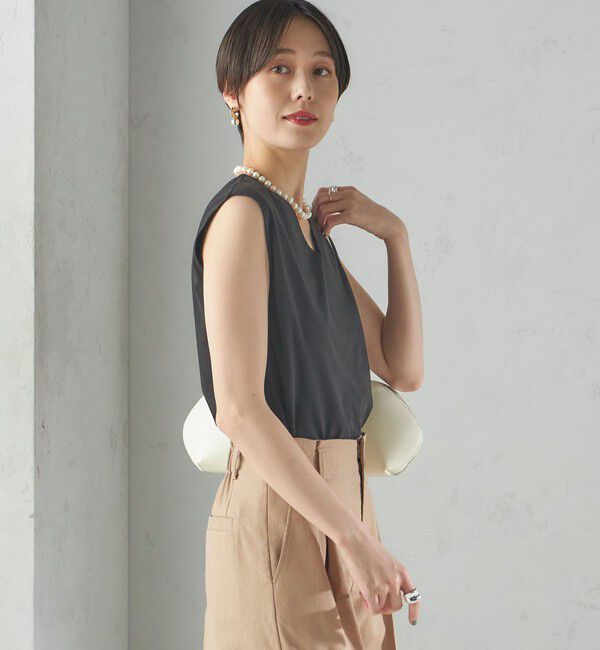 SHIPS for women「〈手洗い可能〉SORONA(R) 2WAY タンクトップ」|タンクトップ|