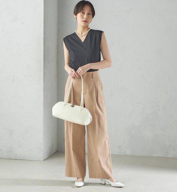 SHIPS for women「〈手洗い可能〉SORONA(R) 2WAY タンクトップ」|タンクトップ|