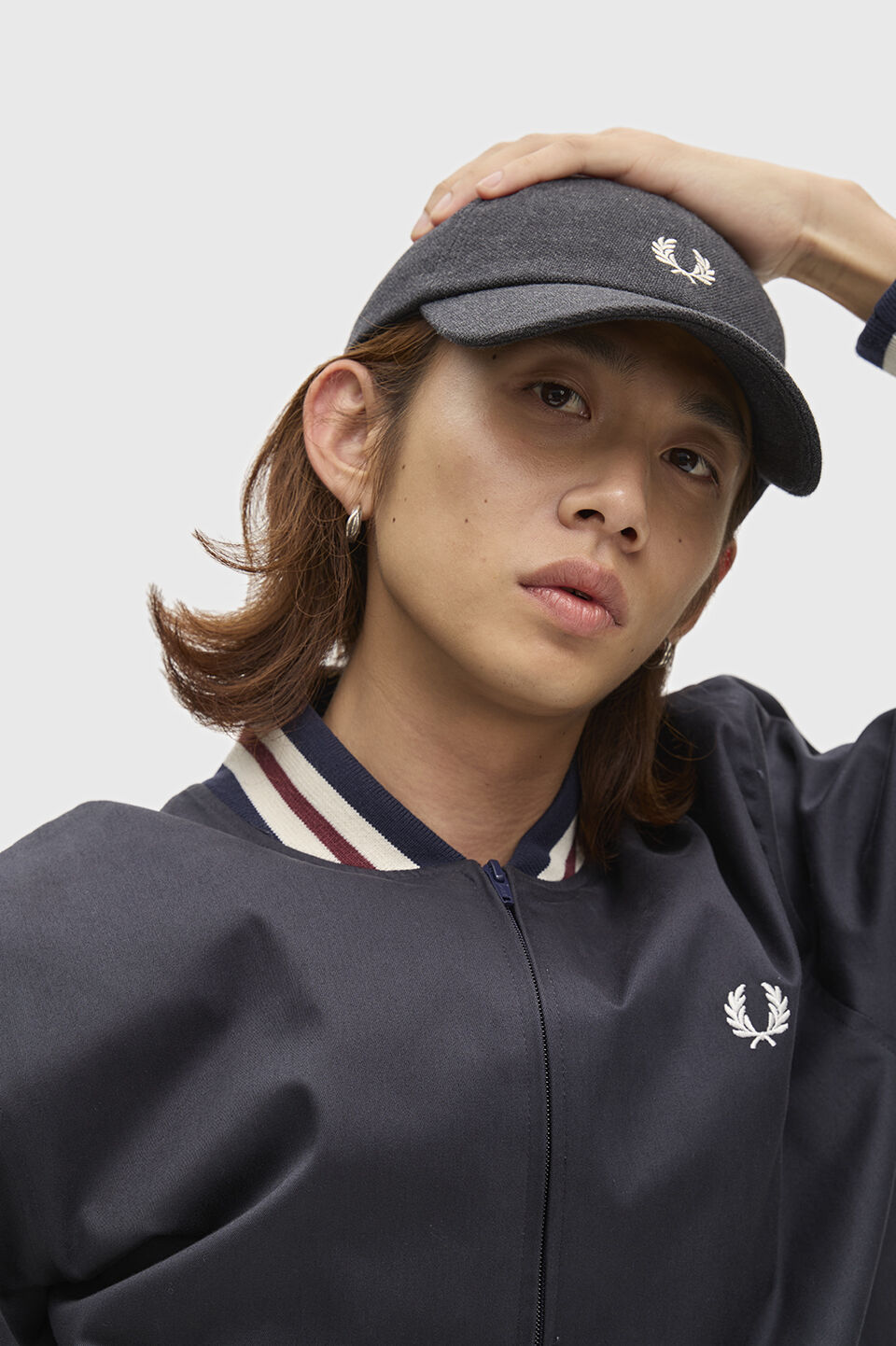 FRED PERRY 「FRED PERRY／Pique Classic Cap／ピケクラシックキャップ」|キャップ・キャスケット|