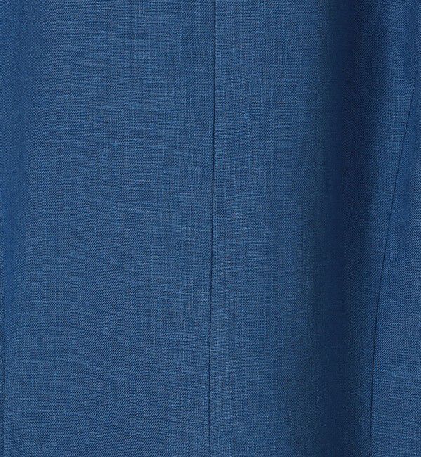 TOMORROWLAND collection「スムースリネン キーネックフレアワンピース」|ワンピース|
