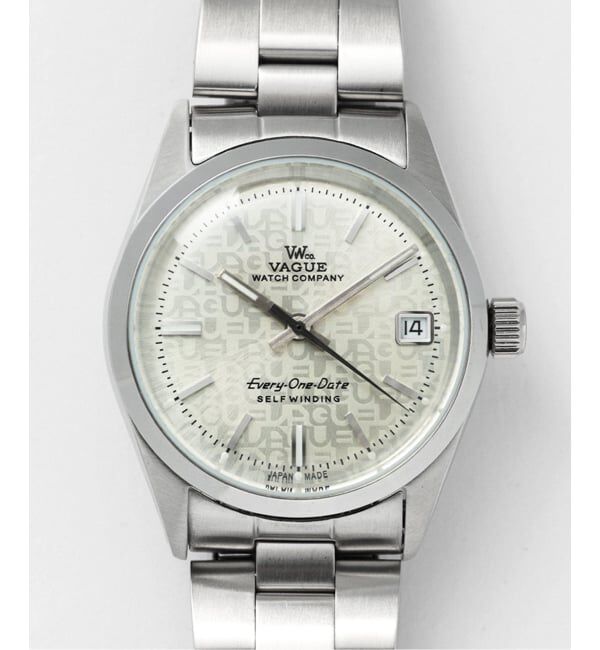 HIROB「VAGUE WATCH CO. Every-One-Date Silver」|腕時計|