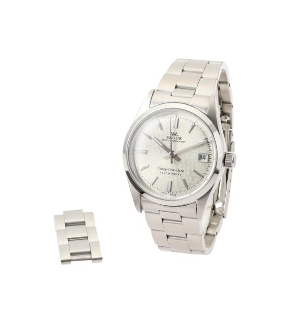 HIROB「VAGUE WATCH CO. Every-One-Date Silver」|腕時計|