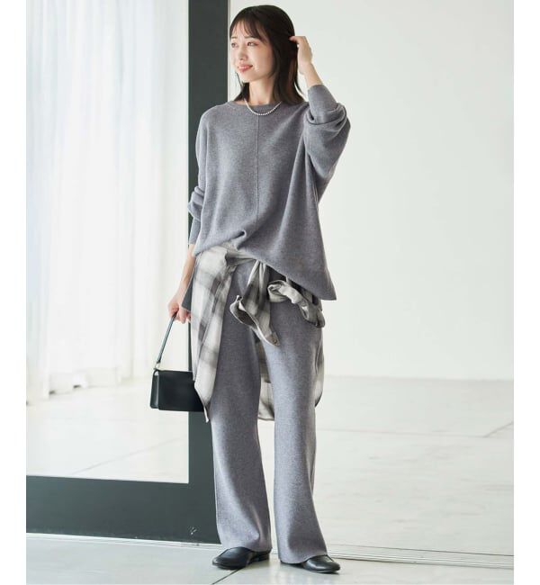 SLOBE IENA「《WEB限定カラーあり/追加》ビエラチェックルーズシャツ」|シャツ・ブラウス|