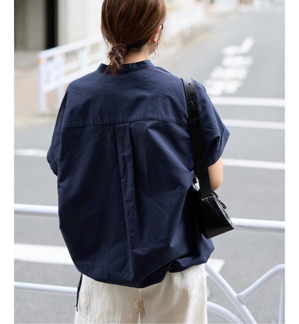 JOURNAL STANDARD「《WEB限定追加3》ハードマンズリネンコットンフレンチスリーブスキッパーシャツ」|シャツ・ブラウス|