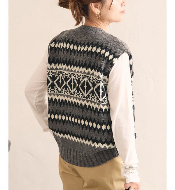 JOURNAL STANDARD「《予約》HERITAGE ジャガードベスト」|ベスト・ジレ|