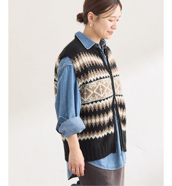 JOURNAL STANDARD「《予約》HERITAGE ジャガードベスト」|ベスト・ジレ|