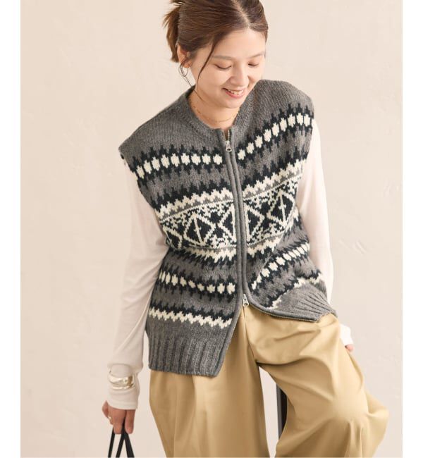 JOURNAL STANDARD「《予約》HERITAGE ジャガードベスト」|ベスト・ジレ|