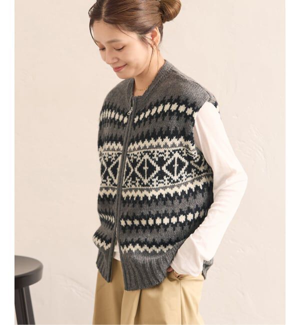 JOURNAL STANDARD「《予約》HERITAGE ジャガードベスト」|ベスト・ジレ|