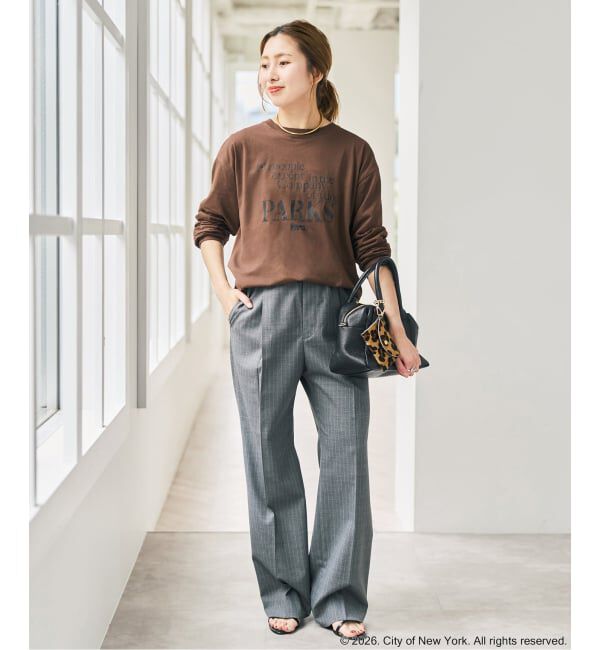 Spick and Span「《別注 / 予約》GOOD ROCK SPEED  NYC SHEER L/S TEE」|Tシャツ・カットソー|