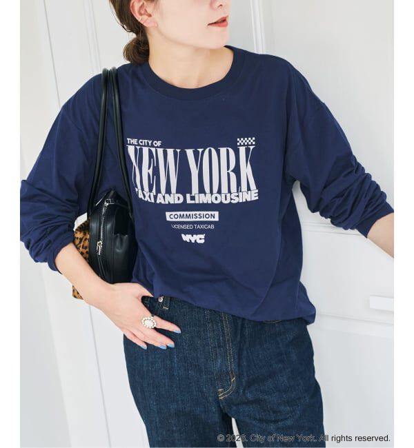 Spick and Span「《別注 / 予約》GOOD ROCK SPEED  NYC SHEER L/S TEE」|Tシャツ・カットソー|