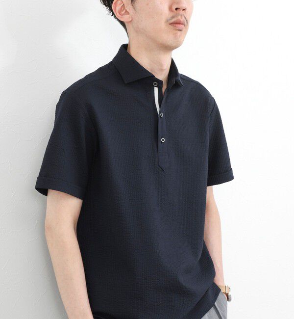 NOLLEY'S goodman「【BECシリーズ】《ビジカジ対応》サッカーテープポロシャツ / ビズポロ /26SS」|ポロシャツ|