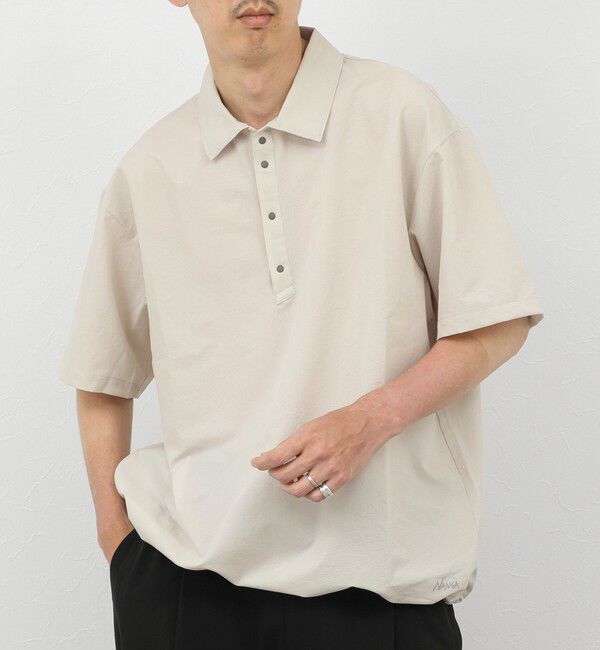 NOLLEY'S goodman「《セットアップ対応》【NANGA】DotAir COMFY POLO SHIRT 26SS」|シャツ・ブラウス|エクリュ