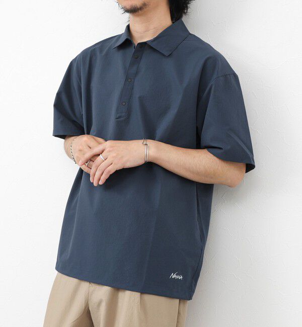 NOLLEY'S goodman「《セットアップ対応》【NANGA】DotAir COMFY POLO SHIRT 26SS」|シャツ・ブラウス|